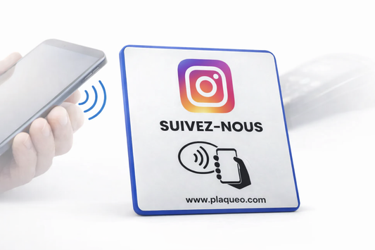 Mini Plaque NFC Instagram