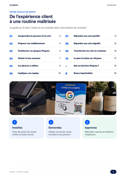 Le Kit Avis Google – Guide pratique PDF