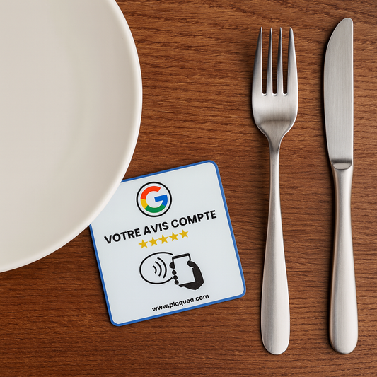 Mini Plaque NFC Google