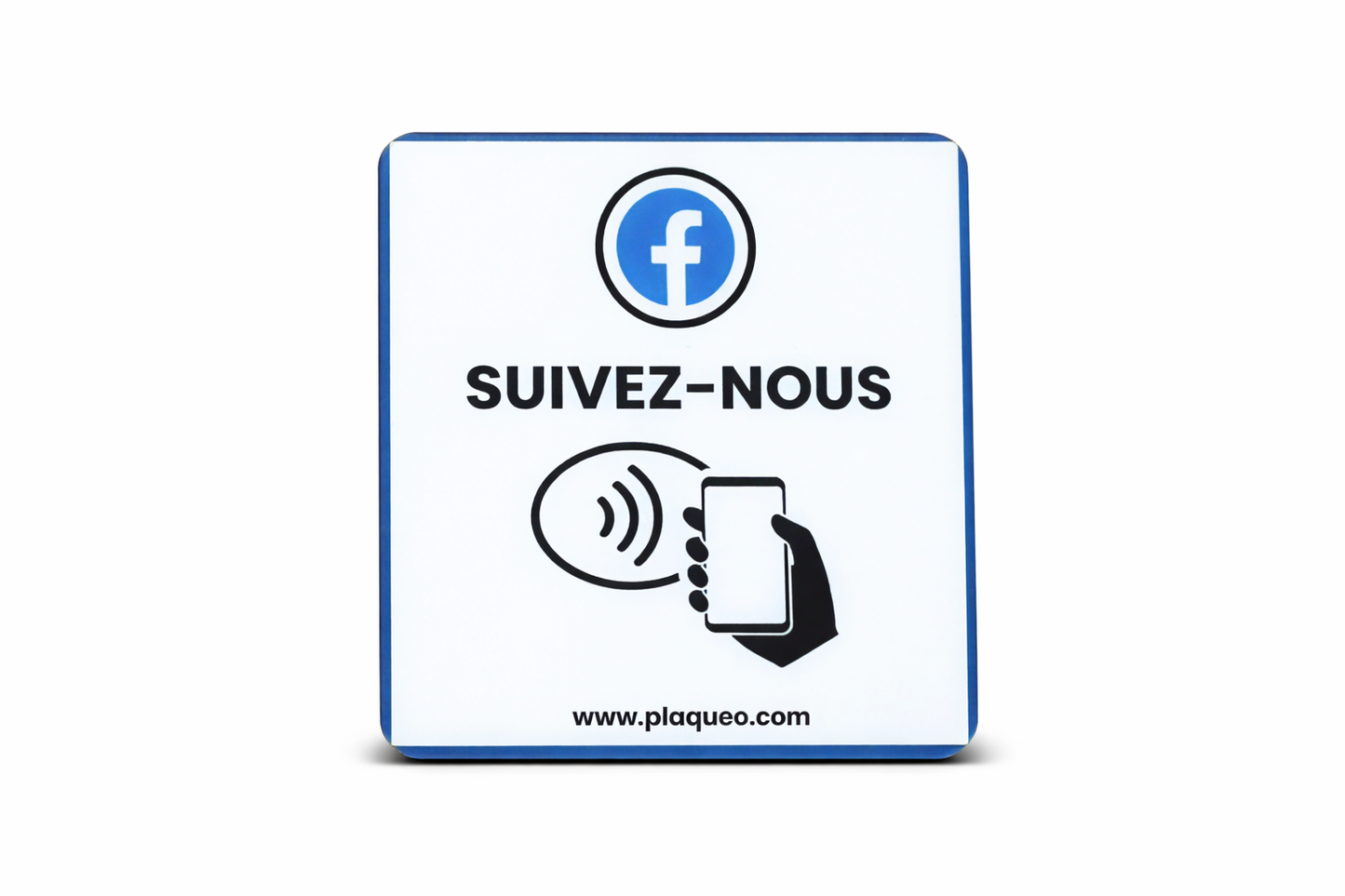 Mini Plaque NFC Facebook