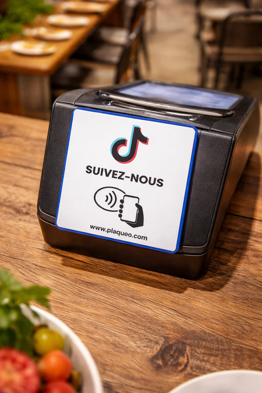 Mini Plaque NFC Tiktok